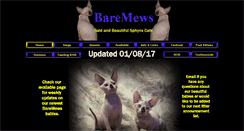 Desktop Screenshot of baremews.com